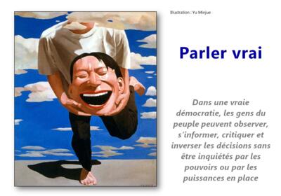 Parler vrai Yu Minjue Parler vrai Yu Minjue