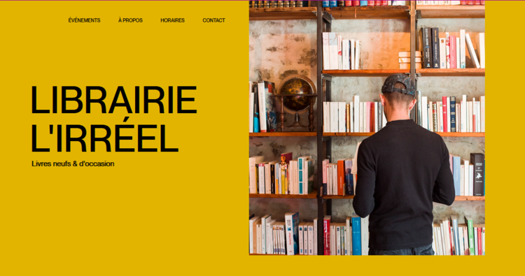 Librairie L'Irréel Librairie L'Irréel